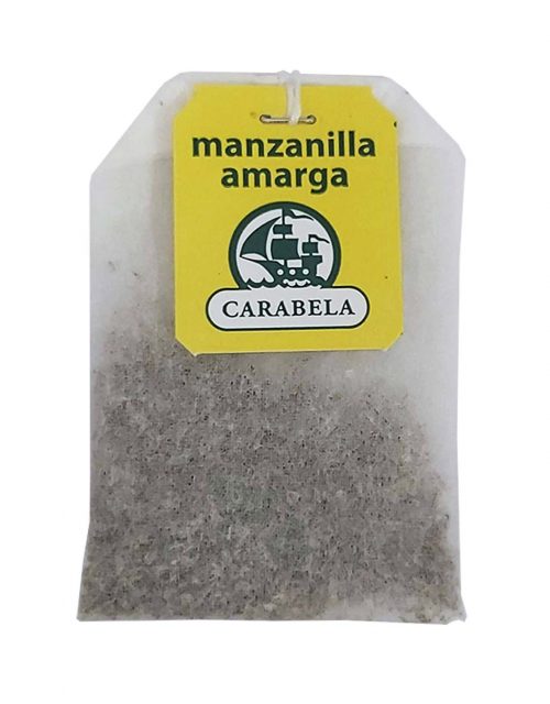 MANZANILLA AMARGA 25 BOLSAS CARABELA Macoesa